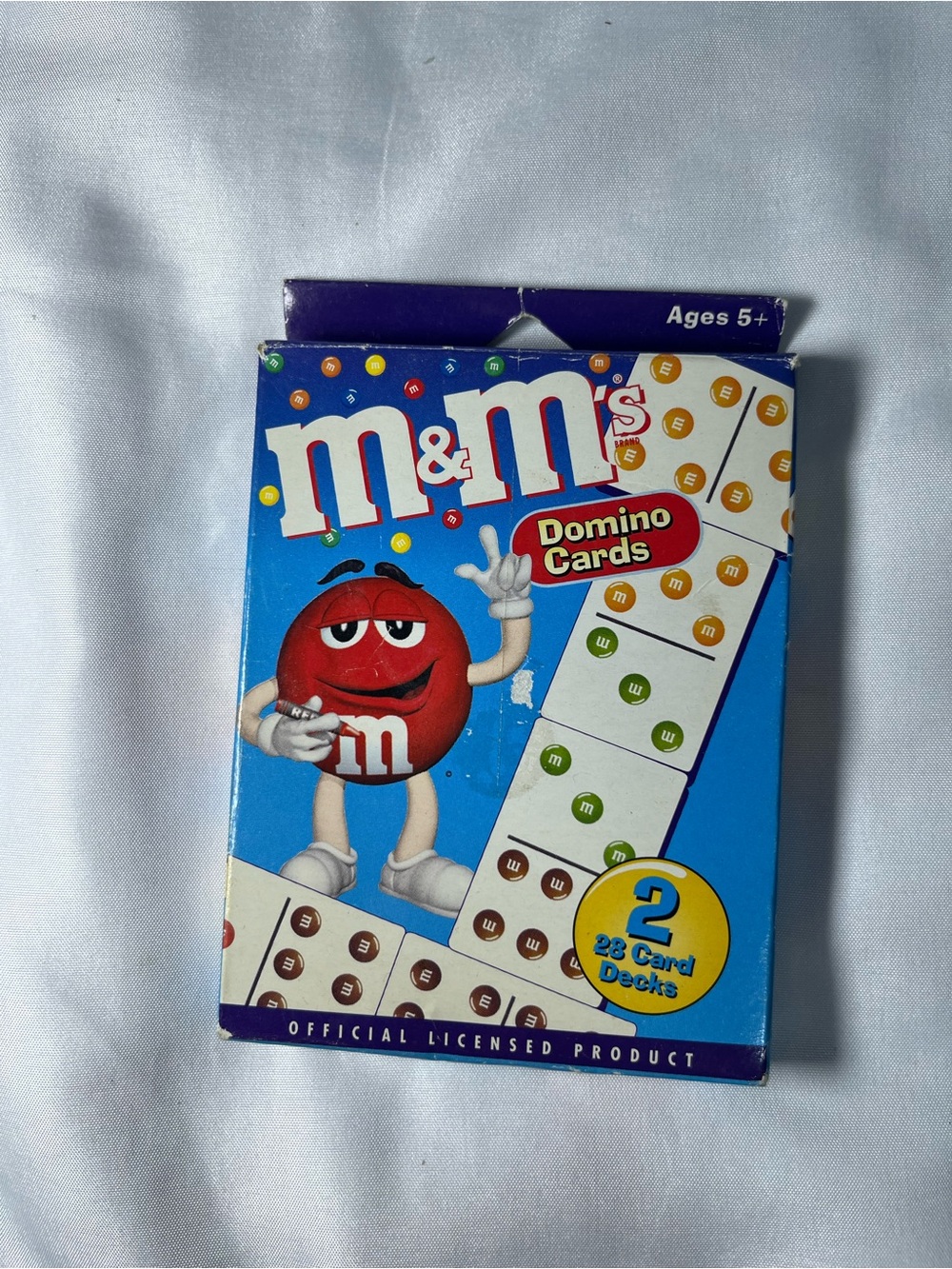 Vintage 2002 M&M’s Domino Cards Game Officially Licensed NEW In Box